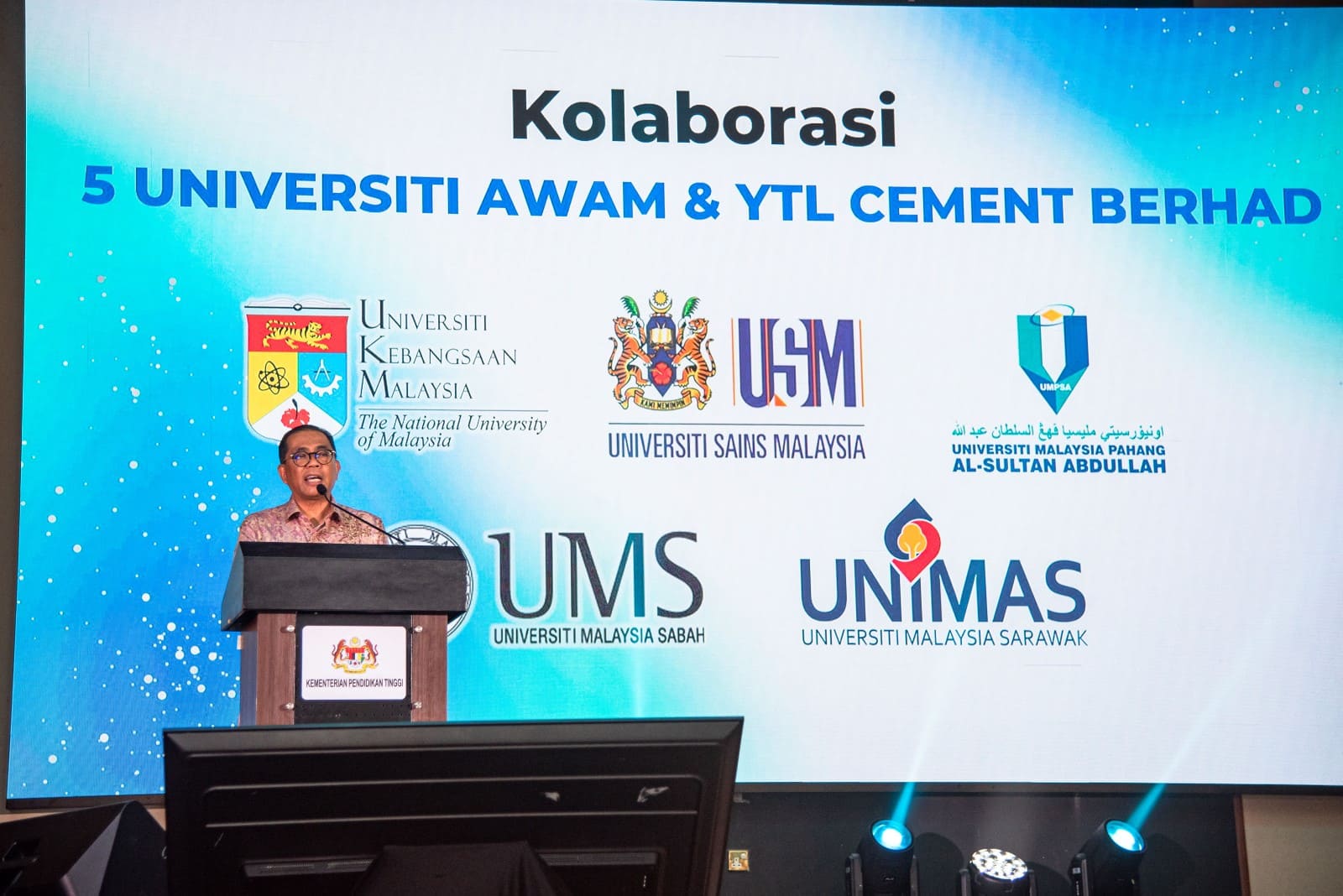 Malaysia’s First University-Industry Research Consortium Launched by YTL Cement and Ministry of Higher Education, for Research on Sustainability of Tropical Limestone Karst